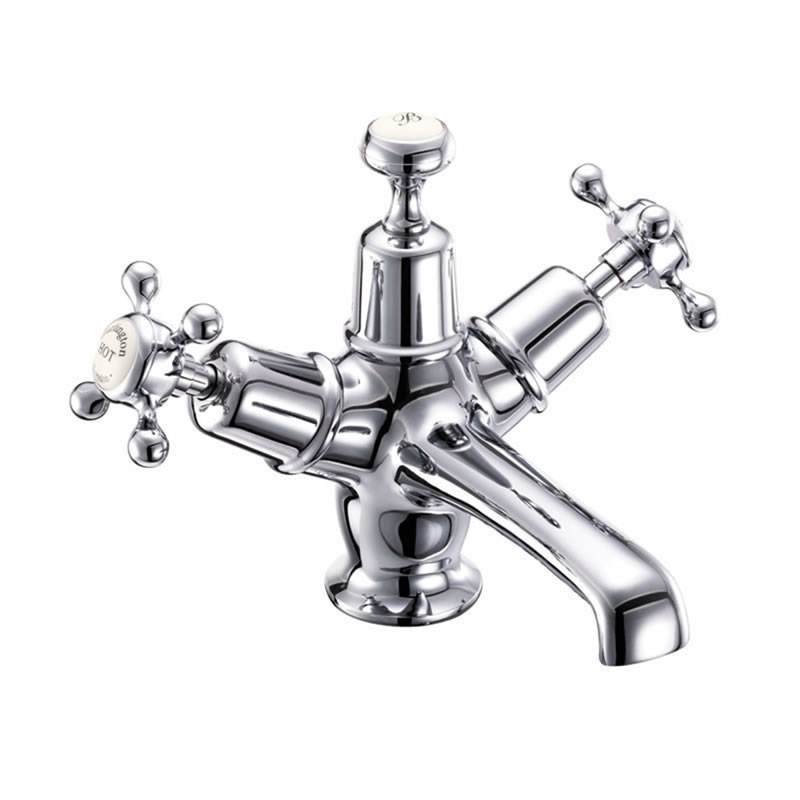 Claremont Medici basin mixer with click-clack waste